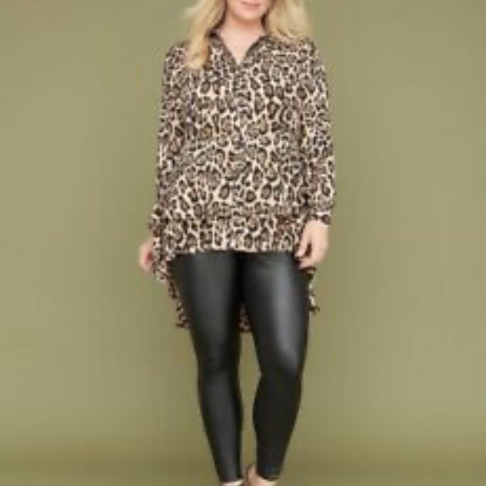 Lane Bryant High Low Top